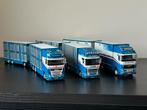 Set van Rooyen DAF, SCANIA en VOLVO WSI Tekno, Hobby en Vrije tijd, Modelauto's | 1:50, Ophalen of Verzenden, Zo goed als nieuw