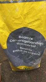 Open zak cementgebonden stucmortel, Doe-het-zelf en Verbouw, Metselstenen, Ophalen, Zo goed als nieuw