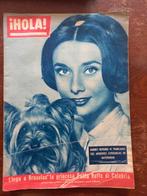Adres Hepburn 1959 HOLA, Verzamelen, Tijdschriften, Kranten en Knipsels, 1940 tot 1960, Ophalen of Verzenden, Tijdschrift