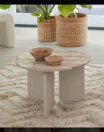 Salontafel Brez marmer, 60cm diameter x 38cm hoog, Huis en Inrichting, Tafels | Salontafels, Ophalen, Overige materialen, 50 tot 100 cm