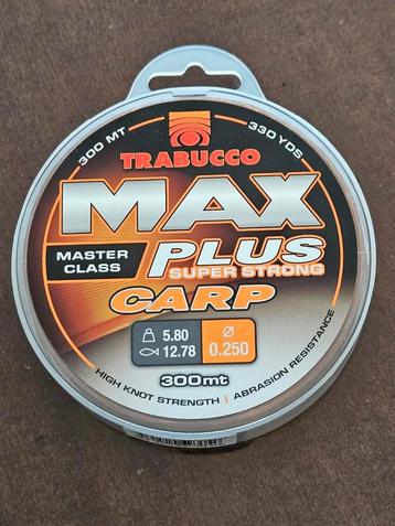 Goede kwaliteit TRABUCCO MAX PLUS CARP vislijn 300m 0.25mm 