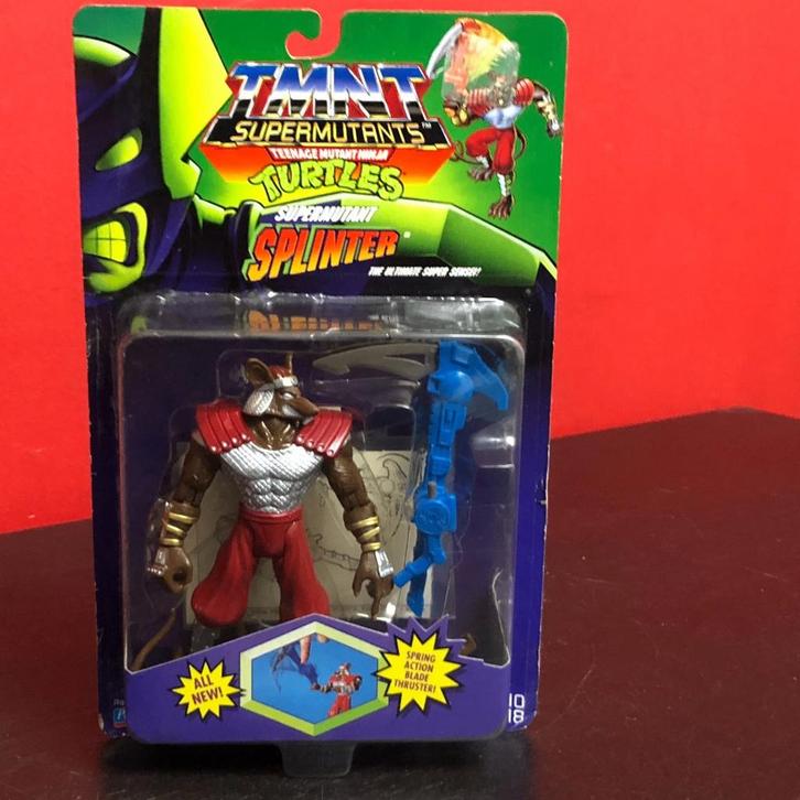 Splinter TMNT SuperMutants TMNT 1994, Verzamelen, Poppetjes en Figuurtjes, Nieuw, Ophalen of Verzenden