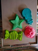 Leuke bakvormen set kerst, bloem, snoep, Ophalen of Verzenden, Zo goed als nieuw