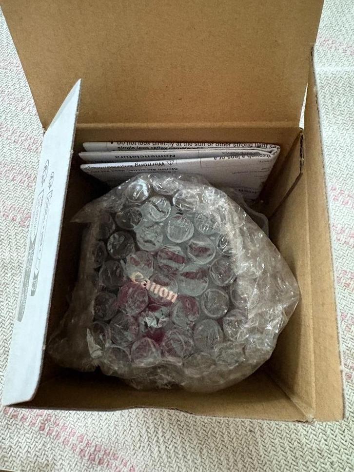 Canon 50mm 1.8/F lens ONGEBRUIKT, Audio, Tv en Foto, Fotografie | Lenzen en Objectieven, Nieuw, Standaardlens, Ophalen of Verzenden