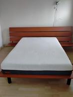 Bed 140 x 200, Huis en Inrichting, Slaapkamer | Bedden, Ophalen, Tweepersoons, Zo goed als nieuw, 200 cm