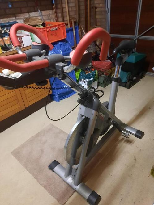 Kettler racer spinning bike, Sport en Fitness, Fitnessapparatuur, Gebruikt, Spinningfiets, Benen, Buik, Rug, Metaal, Ophalen