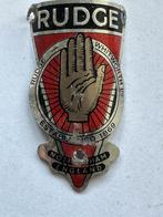 Oud Rudge England balhoofdplaatje. Balhoofd plaatje., Ophalen of Verzenden, Gebruikt, Gebruiksvoorwerp