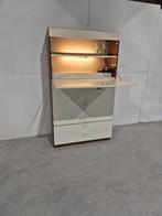 Pastoe vintage kast met bar en licht design, Ophalen, Gebruikt, Pastoe, Onbekend