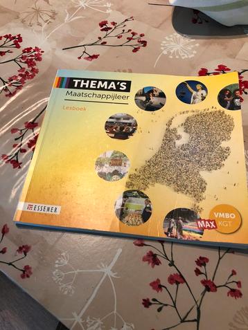 Essener Thema's - MAX - Maatschappijleer lesboek vmbo-kgt 6. beschikbaar voor biedingen