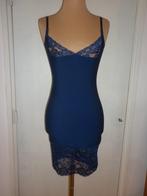 slipdress maat : small, Verzenden, Blauw, Overige typen