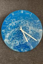 Wandklok Glow in the Dark Constellaties Sterrenstelsel, Ophalen of Verzenden, Zo goed als nieuw
