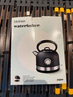 Blokker Waterkoker Zwart - Nieuw in Doos!, 1 tot 2 liter, Ophalen of Verzenden, Nieuw, Draadloos