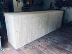 Bar/balie van terug gedroogd en geschaafd hout, Ophalen of Verzenden, Nieuw