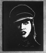 Marilyn Manson Handgegraveerde Staalgravure, Verzenden