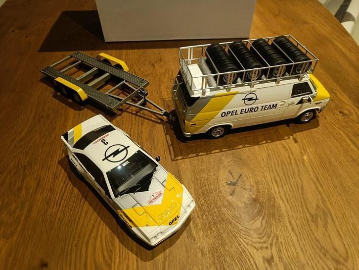 Ottomobile Opel Tour de Corse 1984 Rallye Pack 1:18, Hobby en Vrije tijd, Modelauto's | 1:18, Nieuw, Auto, OttOMobile, Ophalen of Verzenden