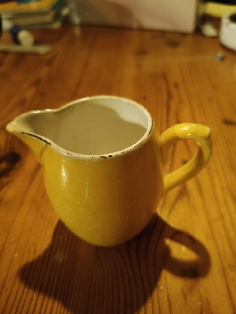 Société Céramique Maastricht Melkkannetje ca. 1891-1900, Antiek en Kunst, Antiek | Keramiek en Aardewerk, Ophalen of Verzenden