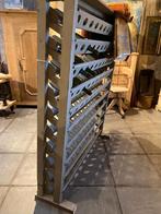 Groot brocante wijnrek flessenrek wijnkast rek, Ophalen