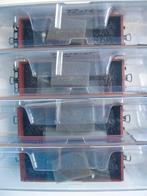 Roco H0. DB EUROP kolenwagons met lading (kolen). 76947-50., Hobby en Vrije tijd, Modeltreinen | H0, Gelijkstroom, Verzenden, Roco