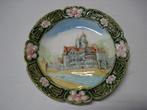 Porselein/Wandbord  Kasteel, Ophalen of Verzenden
