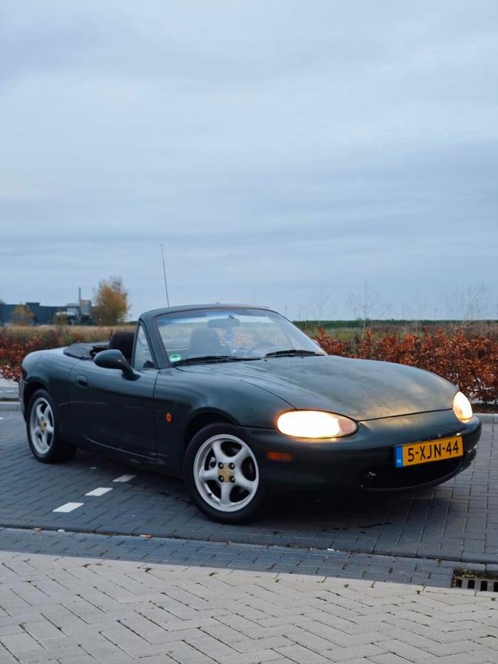 Mazda MX-5 1.8 opknapper/winterproject, Auto's, Mazda, Particulier, MX-5, ABS, Airbags, Elektrische buitenspiegels, Elektrische ramen