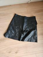 Leren Nikkie rok, Kleding | Dames, Zwart, Ophalen of Verzenden, Zo goed als nieuw, Nikkie