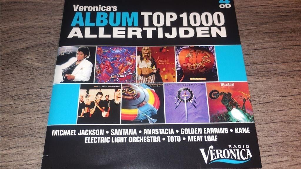 Veronica's Album Top 1000 Allertijden [4CD], Cd's en Dvd's, Ophalen of Verzenden, Zo goed als nieuw, Pop