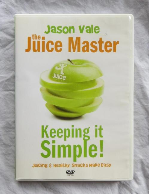 DVD - Jason Vale - The Juice Master - Keeping it simple, Cd's en Dvd's, Dvd's | Documentaire en Educatief, Zo goed als nieuw, Alle leeftijden