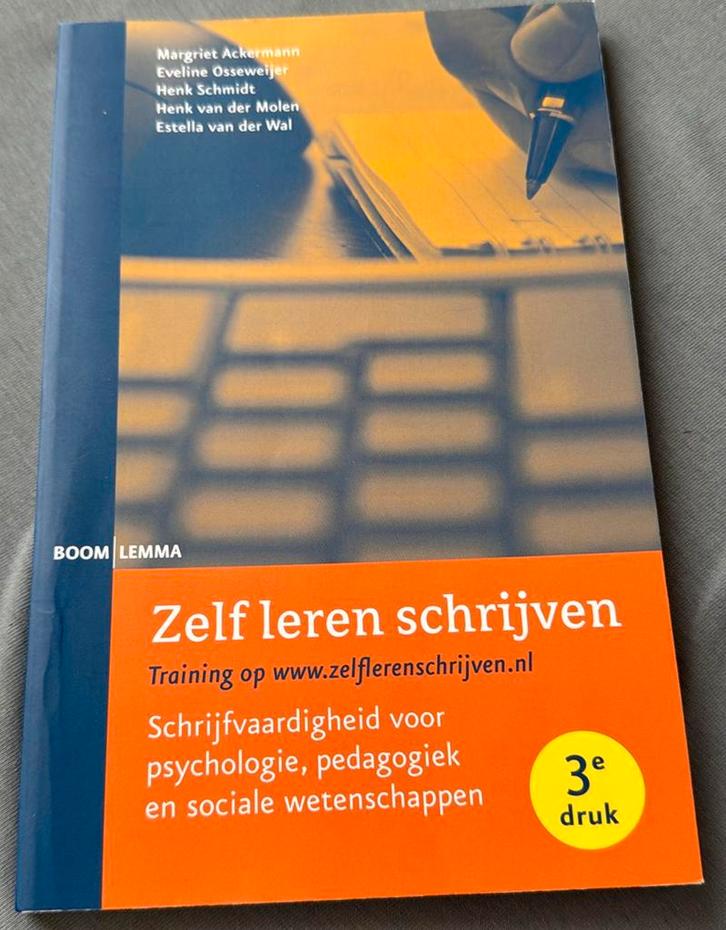 Eveline Osseweijer - Zelf leren schrijven, Boeken, Psychologie, Zo goed als nieuw, Verzenden