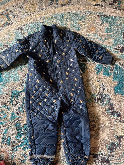 Celavi blauwe Overall Gouden Vlinders,maat 92, Kinderen en Baby's, Babykleding | Overige, Zo goed als nieuw, Meisje, Ophalen of Verzenden