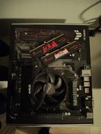 Game PC set: Ryzen 5 2600 + GTX 1660 + 16GB RAM + B450 Bord, Ophalen, PCI-Express 3, Gebruikt, DisplayPort