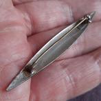 Antieke Damascene Broche Notre Dame de Lourdes, Verzenden, Zo goed als nieuw, Zilver, Overige materialen