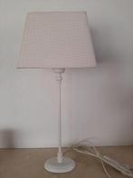 wit schemerlampje lampvoet 36 cm hoog, Ophalen, Gebruikt, Kunststof, Minder dan 50 cm