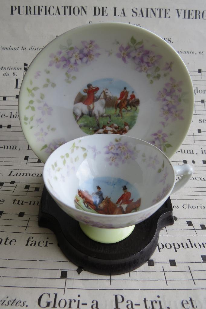 Antiek Rosenthal kop en schoteltje uit 1891-1906, Antiek en Kunst, Antiek | Servies los, Ophalen of Verzenden