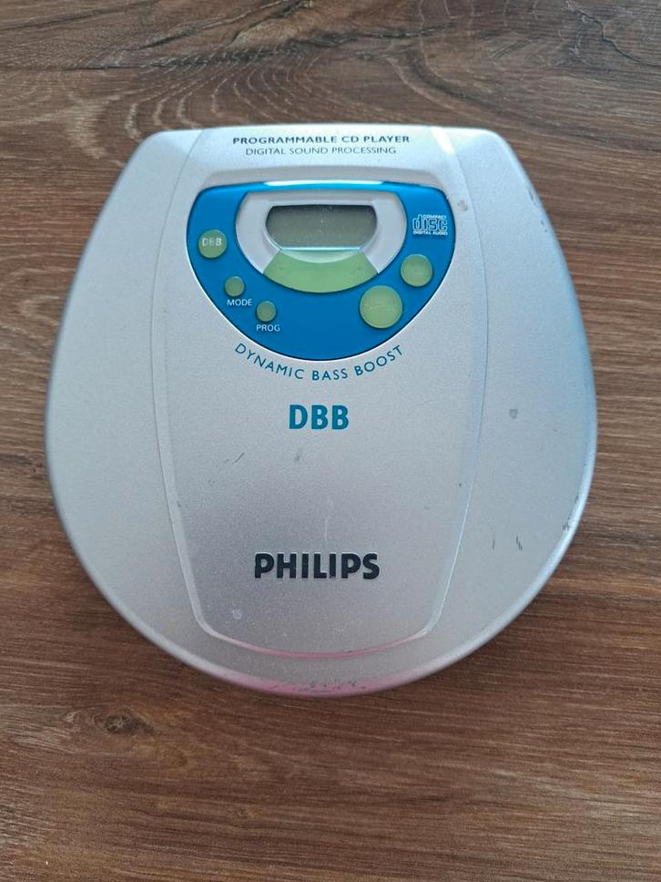 Philips DBB Discman - Draagbare CD Speler, Audio, Tv en Foto, Walkmans, Discmans en Minidiscspelers, Discman, Ophalen of Verzenden