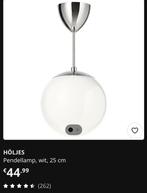 Pendellamp IKEA, twee voor de prijs van één, Huis en Inrichting, Lampen | Hanglampen, Ophalen, Gebruikt, Glas, Modern