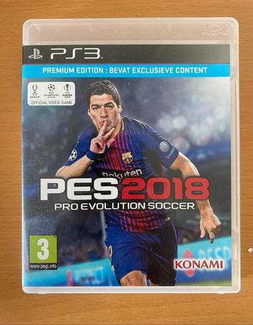 Pro evolution soccer 2018 beschikbaar voor biedingen