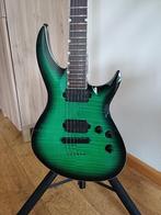ESP LTD Deluxe H3-1000 FM Black Turquoise Sunburst, Muziek en Instrumenten, Snaarinstrumenten | Gitaren | Elektrisch, Ophalen