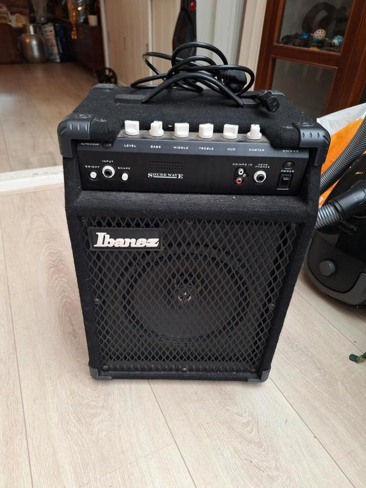 Ibanez Sound Wave 35 Basgitaar Versterker, Muziek en Instrumenten, Versterkers | Bas en Gitaar, Gebruikt, Basgitaar, Minder dan 50 watt