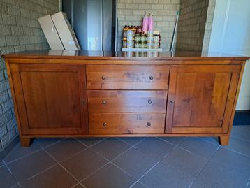 Dressoir kersenhout 202x53x86cm ZGAN! beschikbaar voor biedingen