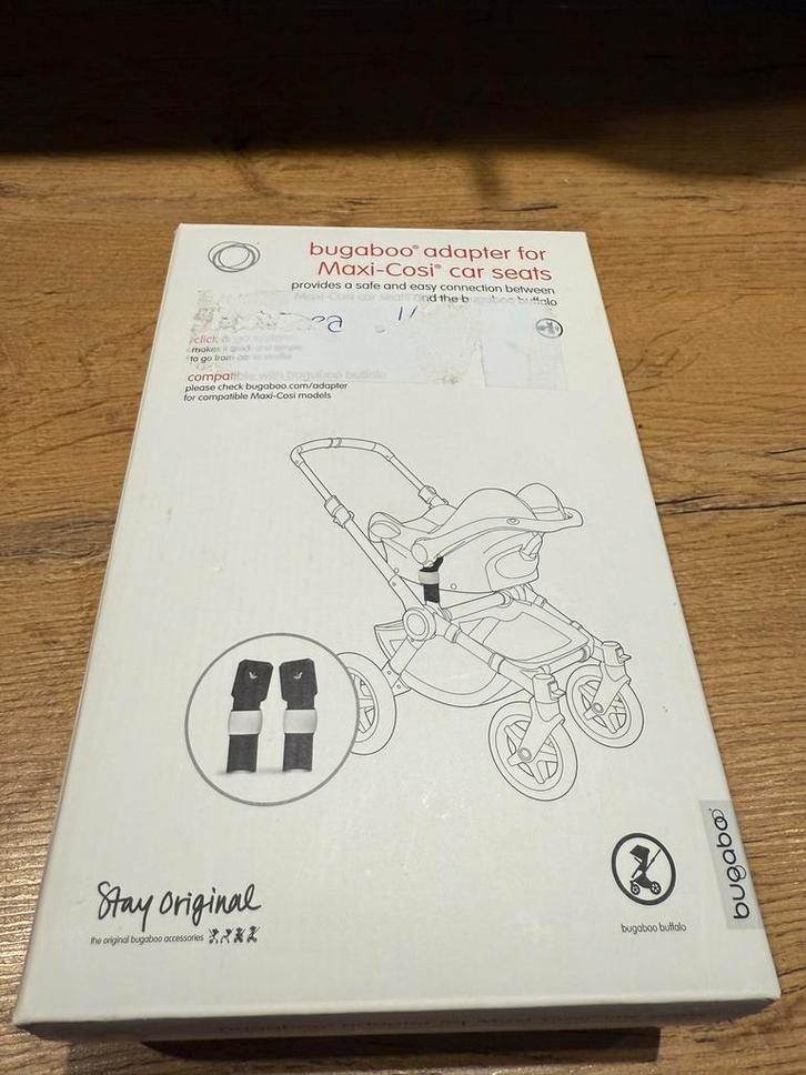 Bugaboo Adapter voor Maxi-Cosi autostoeltjes, Kinderen en Baby's, Kinderwagens en Combinaties, Nieuw, Kinderwagen, Bugaboo, Ophalen of Verzenden