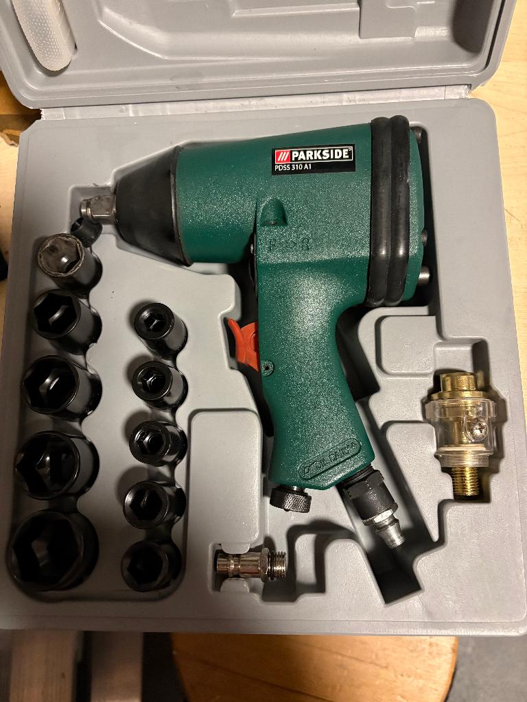 Lucht Moersleutel zo goed als nieuw., Auto diversen, Autogereedschap, Ophalen, Zo goed als nieuw