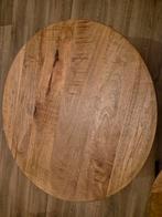 Salontafel Set van 3 - Hout, Ophalen, Gebruikt, Rond, Hout