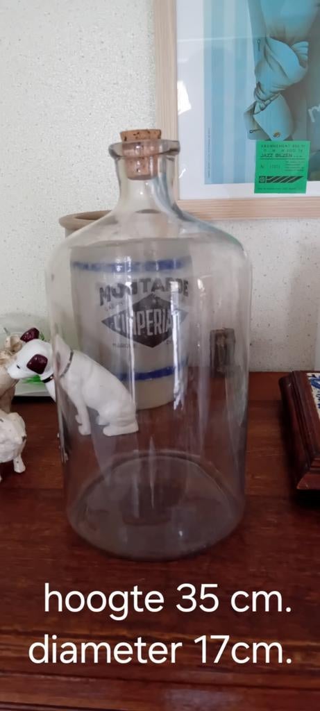 Oude apotheek fles., Antiek en Kunst, Ophalen of Verzenden