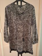 Amisu ZGAN zwart wit blouse tuniek maat 40 met kant, Maat 38/40 (M), Zwart, Ophalen of Verzenden, Zo goed als nieuw