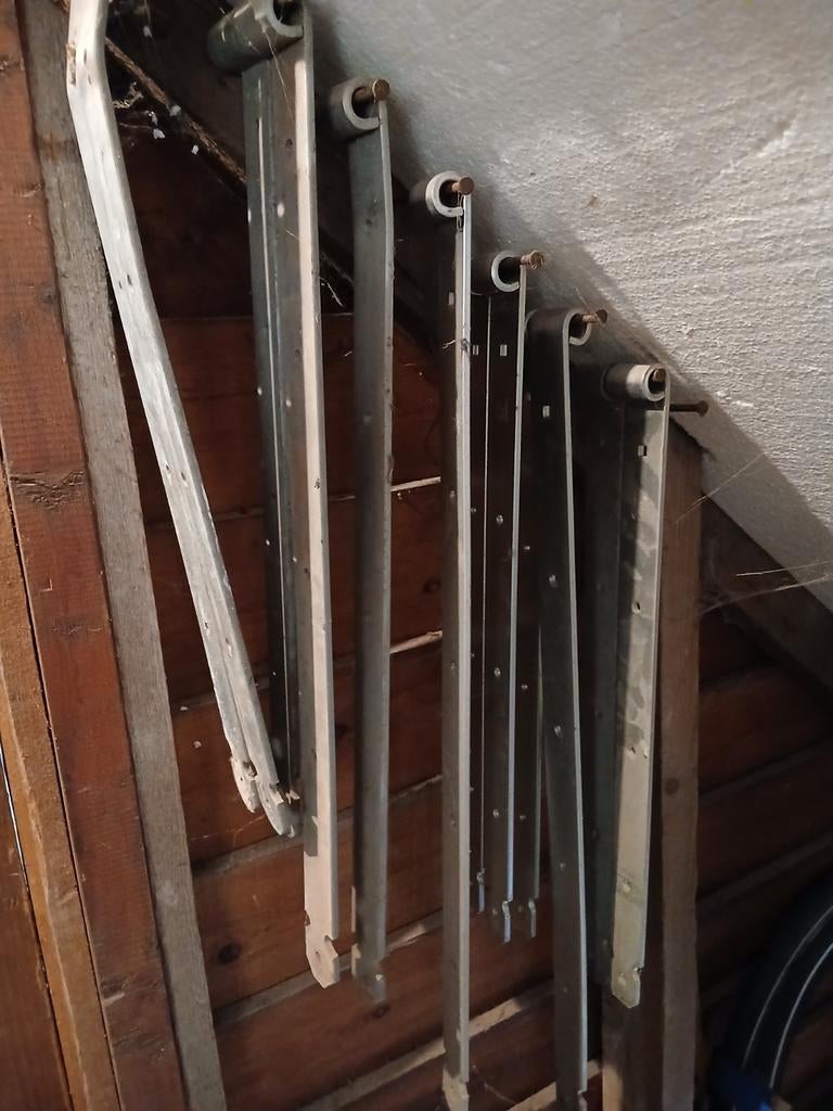 Partij scharnieren voor een poort 12 stuks, Doe-het-zelf en Verbouw, Ophalen