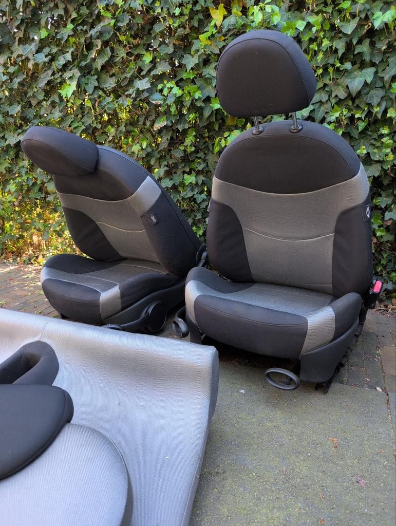 Interieur Mini Cooper S R53 R50 (stof, zwart, grijs, stoel), Ophalen, Mini