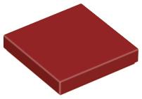 Lego tegels/tiles 2x2 donker rood 49 stuks (new), Kinderen en Baby's, Speelgoed | Duplo en Lego, Ophalen of Verzenden, Nieuw, Losse stenen