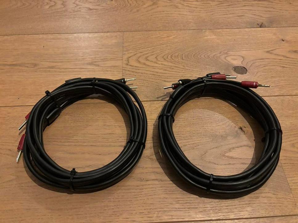 AUDIOQUEST ROCKET 22 SINGLE-BIWIRE (3 METER), Audio, Tv en Foto, Audiokabels en Televisiekabels, Ophalen of Verzenden, Zo goed als nieuw