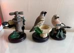 3 prachtige vogels van The Country Bird Collection, Verzamelen, Beelden en Beeldjes, Ophalen of Verzenden, Zo goed als nieuw, Dier