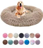 Donut fluffy hondenmand •maat 40 t/m 110cm •meerdere kleuren, Dieren en Toebehoren, Hondenmanden, Verzenden, Nieuw, Pluche